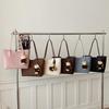Large-capacity Retro Tote Bag with Woven Pattern, Single-shoulder Bag for Women