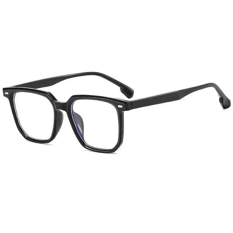 Marken Mode Retro Quadratisches Brillen Gestell Männlich Klare Gläser Vintage Brille Damen Herren Unisex Outdoor Transparente Gläser Gafas