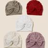 Four Seasons Newborn Bow & Headscarf Hat - Cute, Protective Baby Fontanelle Hat
