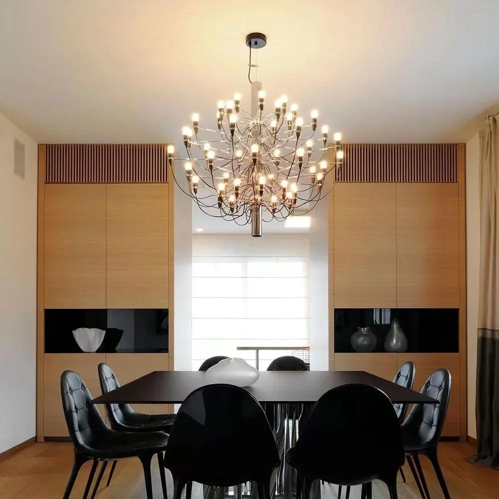Modern Led Ceiling Chandelier Replica Pendant Lights Luxury Flo Suspension Lamp Living Room Hotel Kitchen Decor Hanging Lustre