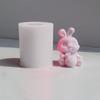 Bunny Series Fondant Epoxy Molds Manual Candle Aromath Soap Molds for Decor