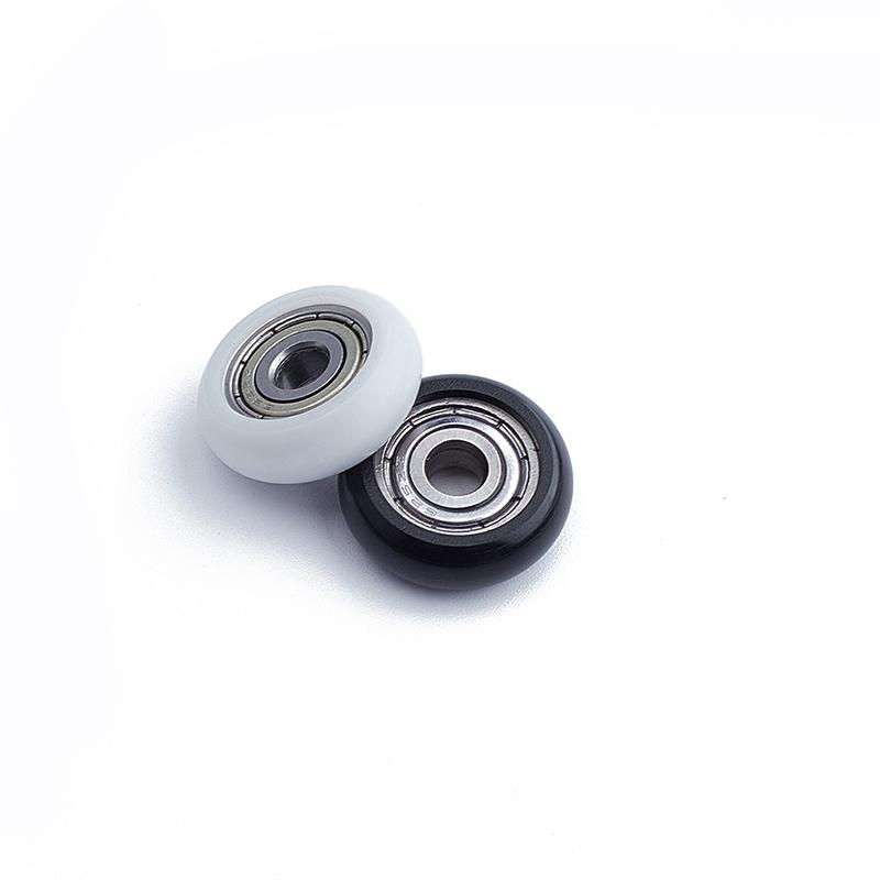 

10Pcs 625Zz Pom Bearings Passive Round Roller Wheel 5X21.5X7Mm For 3D Printer білий