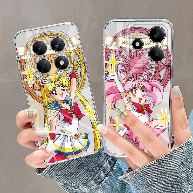 Sailor Chibi Moon Soft Phone Cover Case for Xiaomi Redmi Note 14 Pro Plus 11 11S 14C 9 10 A4 10S 13C 12S 12 Note 13