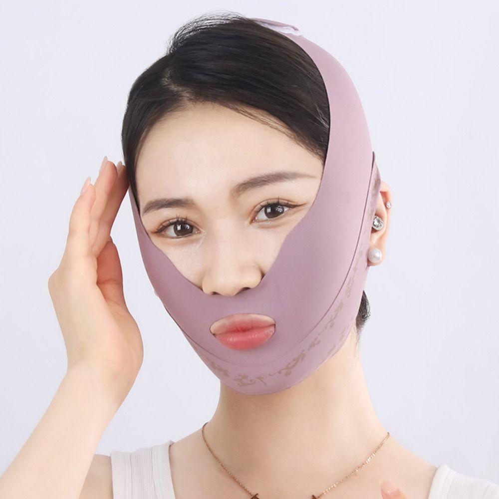 Facial Massage V Line Face Shaper Anti Wrinkle Face Lift Up Strap Face Slimming Bandage  Women