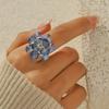 Luxury Women's Fashionable and Versatile Adjustable Ring Accessory