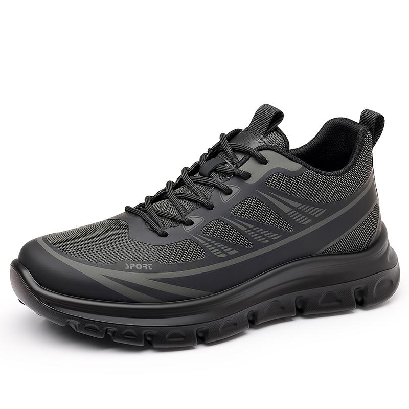 Men's Thick-Soled Breathable Sports and Casual Shoes Non-Slip Shock-Absorbing Outdoor Hiking Shoes