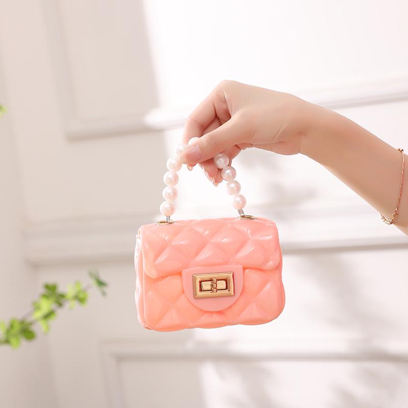 2024 Pearl Jelly Mini Bag: Ladies' Cross-Body, Handheld & Lipstick Pouch