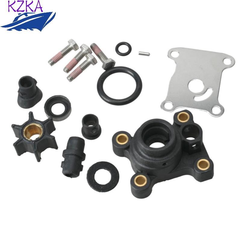 Water Pump Impeller Service Kit 394711 For 1974-2007 Johnson Evinrude OMC 8HP 9.9HP 15HP Boat Motor 0394711 18-3327 Engine