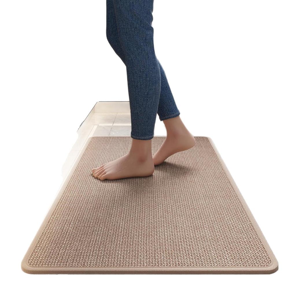 Podložka do kuchyně, Absorbující vodu, Absorbující olej, Protiskluzová a odolná proti opotřebení Podložka pod nohy, Dlouhá rohožka, Omyvatelný koberec do interiéru, Odolná proti nečistotám