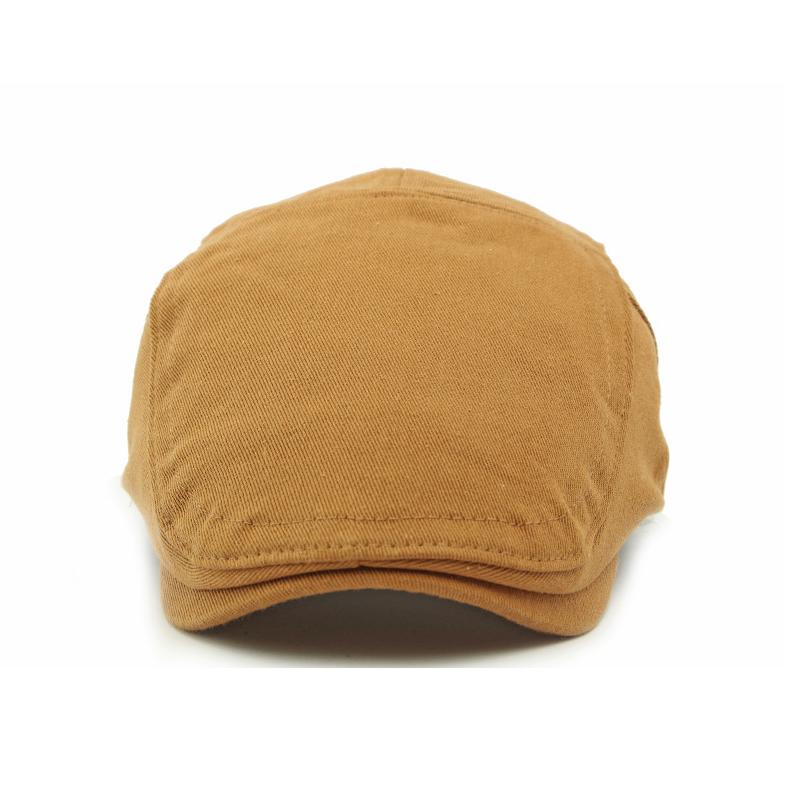 Cotton Cap Men's Beret British Vintage Forward Cap Women's Peaked Cap