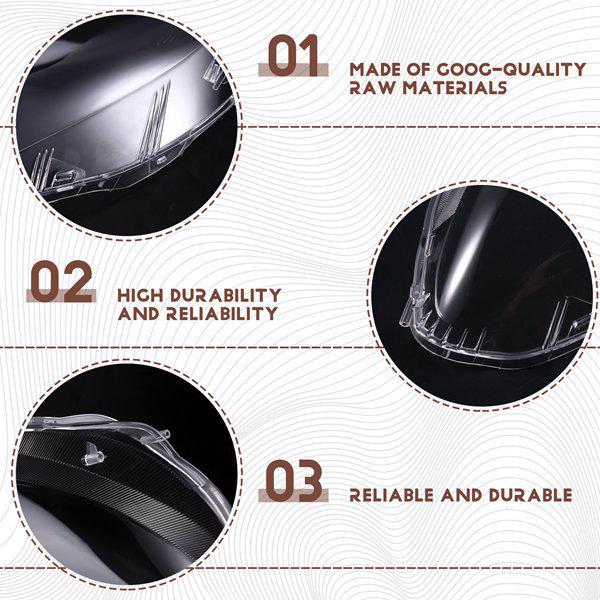 Left Front Headlight Cover for 2009-2014 Mazda MX-5