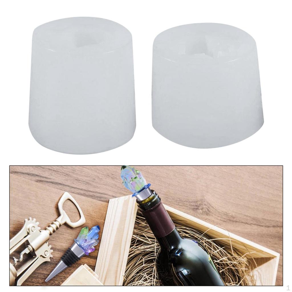 Bottle Stopper Silicone Crystal Epoxy Resin Casting Crafts Art Handmade Projects Supplies DIY