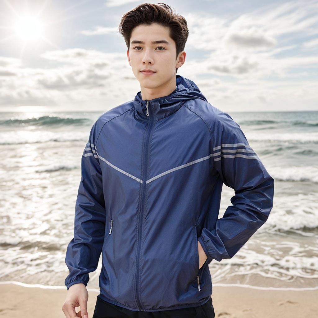 

Men s Breathable UV Protection Windbreaker for Mountain Climbing, Fishing & Camping Triple Extra Large