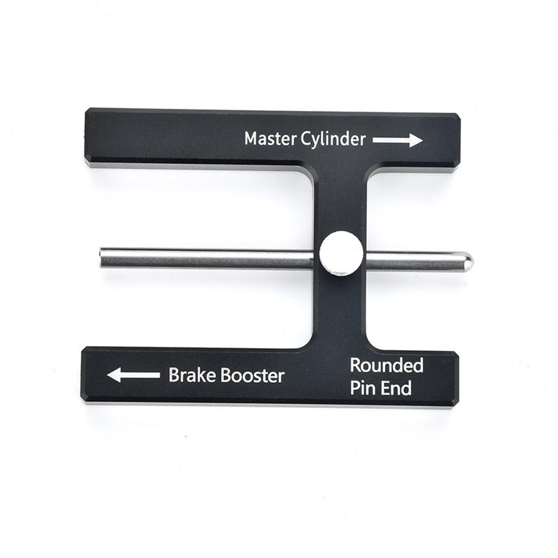 Brake Adjustment Tool, Brake Booster Adjustment Tool, Brake Booster Push Rod Adjustment Tool Easy To Use Black