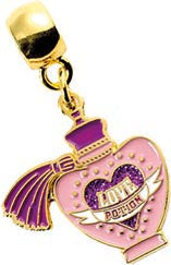 HARRY POTTER Love Potion Slider Charm Gold