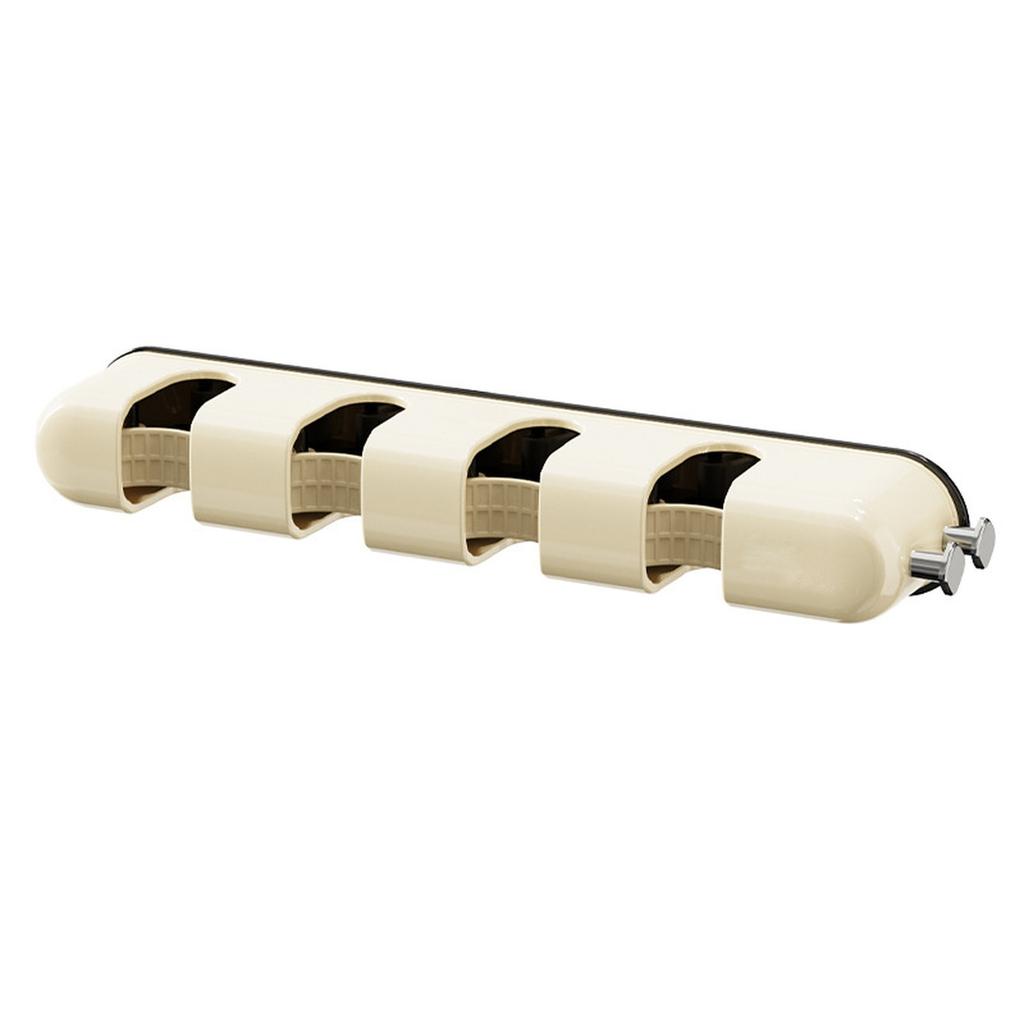 No-Drill Mop Holder Wall Mounted Multifunctional Mop Storage Hook