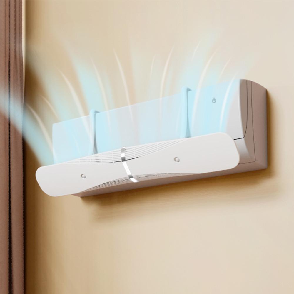 

Scalable Air Conditioning Wind Shield Adjustable Wind Guide Cover Wind Direction Baffle Elderly білий