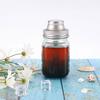 Yousheng Mason Jar Shaker Lids Stainless Steel Seasoning Shaker Tops for Sugar Salt Pepper Storage Kitchen Cooking Cocktail Mixer Bar Tool