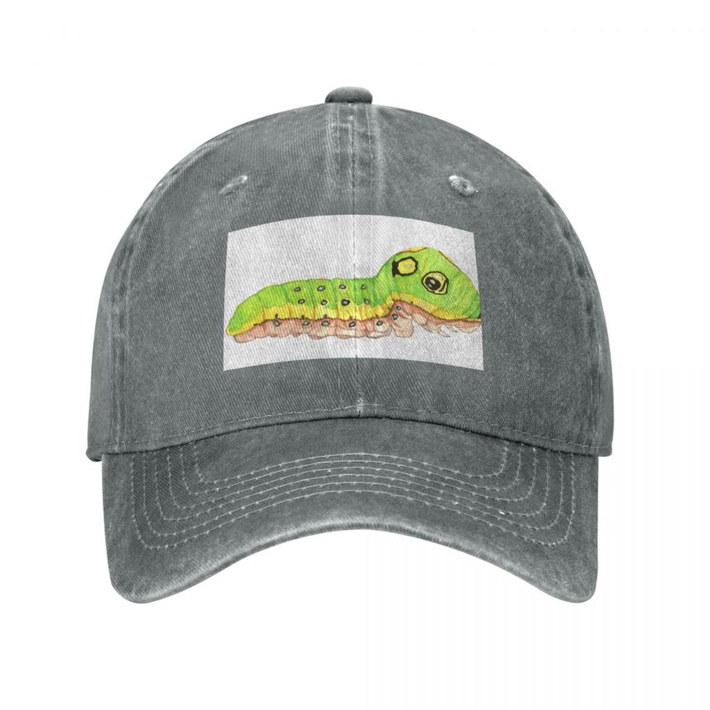 Neon Swallowtail Caterpillar Baseball Cap Anime Winter hat derby hat Hat Beach Hats Unisex Womens