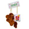 2Pcs Horse Plush Doll Year of The Horse Plush Mascot Cute Pony Backpack Keyring