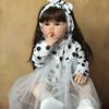 BZDOLL 55 CM Realistic Reborn Baby Full Vinyl Girl Doll Lifelike 22 Inch Princess Toddler Art Bebe Christmas Gifts for Child