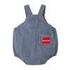 Made In Baby S Navy X White [Miki House] Rompers, Overalls, Logo, Plain, Japan, Boys, Girls, Baby, Kids, Clothes, Infant, Children's Clothes,