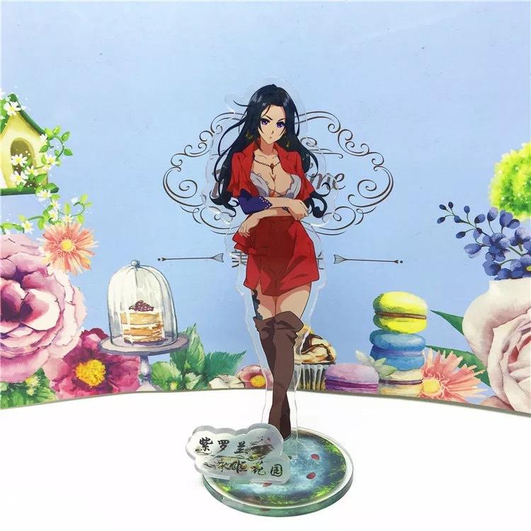 Game Anime Violet Evergarden Acrylic Figure Stand Painted Desk Decor Ornament Gift Model 15cm