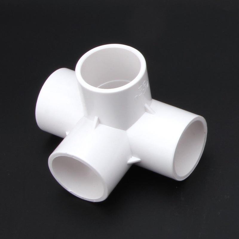 PVC 3-Way Elbow Water Pipe Fittings (20/25/32) - Drainage & Supply Plastic Adapter