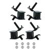 Generator Rubber Brackets Anti-Vibration Brackets Vehicle Stability Improvement Anti Vibration Rubber Mounts Replacement Parts