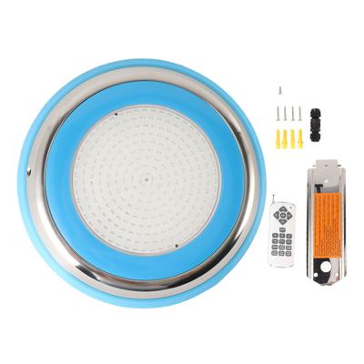 18W RGB LED Světlo do bazénu IP68 Vodotěsné Podvodní bazénové LED světlo RGB Bezdrátové dálkové ovládání