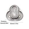 Magnetischer Fidget Slider für Erwachsene EDC Metall Fidget Spielzeug ADHS Hand Spinner Autismus Sensorisches Angst Stressabbau Spielzeug Bestes Geschenk für Erwachsene