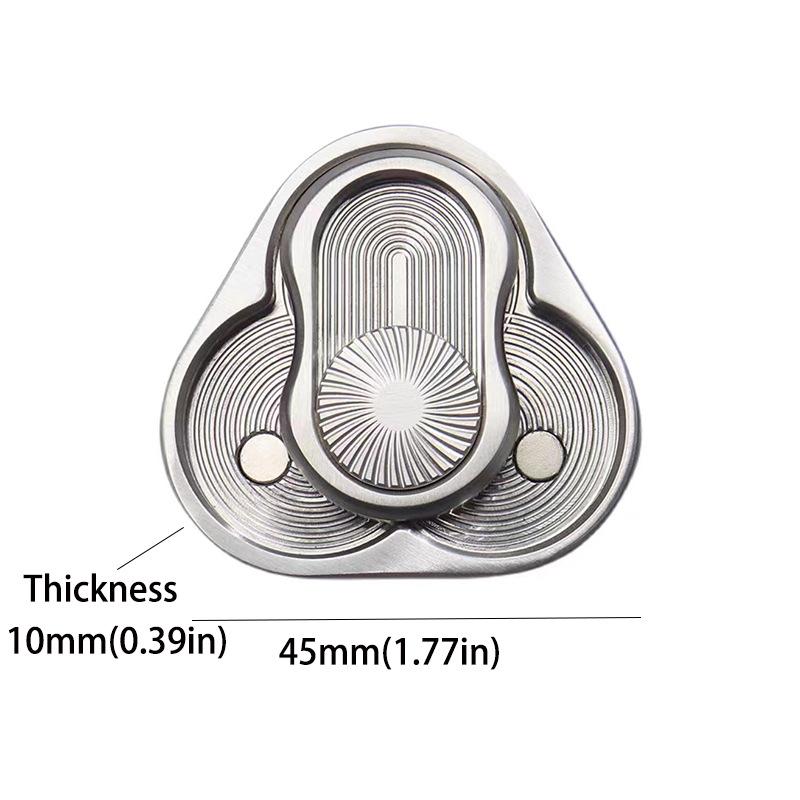 Magnetischer Fidget Slider für Erwachsene EDC Metall Fidget Spielzeug ADHS Hand Spinner Autismus Sensorisches Angst Stressabbau Spielzeug Bestes Geschenk für Erwachsene