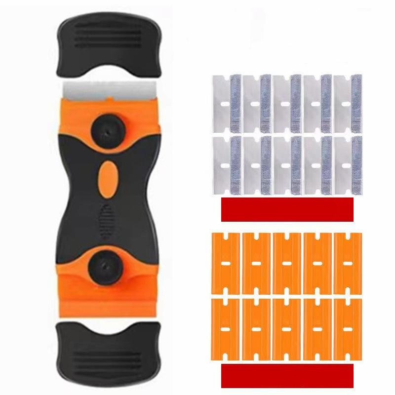 

Пластиковый/Металлический Скребок для Лезвий Инструмент для Удаления Края с Лезвием Удаление Наклейки Этикетки Виниловая Аппликация для Тонировки Автомобильных Окон