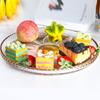 Light Luxury European Crystal Glass Fruit Bowl