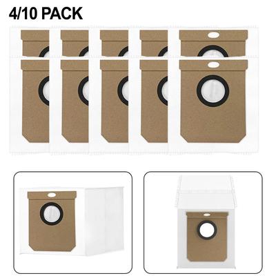 4/10pcs Sacs à poussière Pour Base Auto-vidante Pour Conga 12090 Rouleau Double Outil de Nettoyage Domestique Et Remplissage Accessoires d'aspirateur
