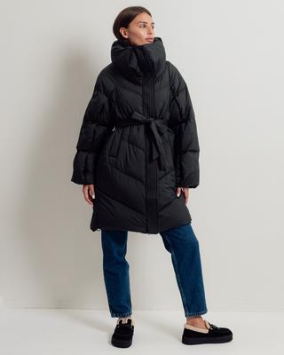 Пальто зимове Clasna 25669 XS чорна