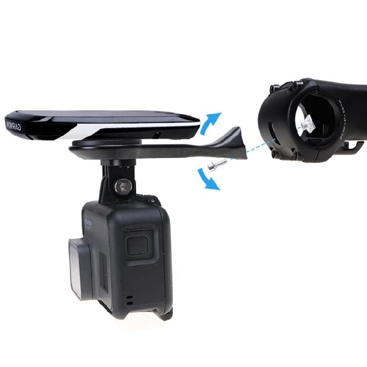 Aluminum Computer Holder Easy Install Bike Holder Bike Computer Mount for Bikes Ensures Secure Fit Without Tool