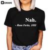 Nah Rosa Parks 1955 Grafica Nera T-shirt Donna Ragazza Estate Harajuku Y2K Top Casual Maglietta Abbigliamento Femminile,Drop Ship