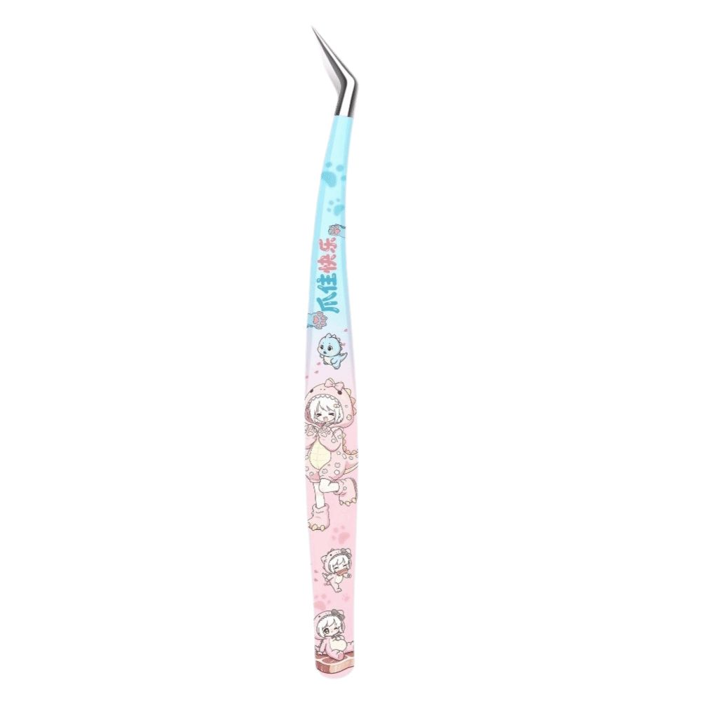 Anti-static Craft Tweezers High Precision False Eyelash Tweezers Sticker Crafting
