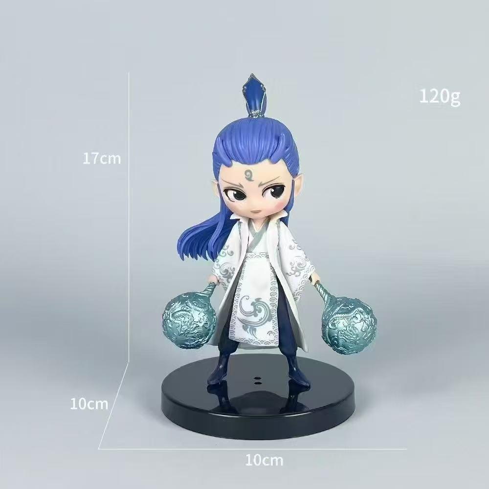 2025 Latest Anime Nezha Birth Of The Demon Child Ne Zha Aobing Cartoon Action Figures Figure Ornaments Kids Birthday Presents