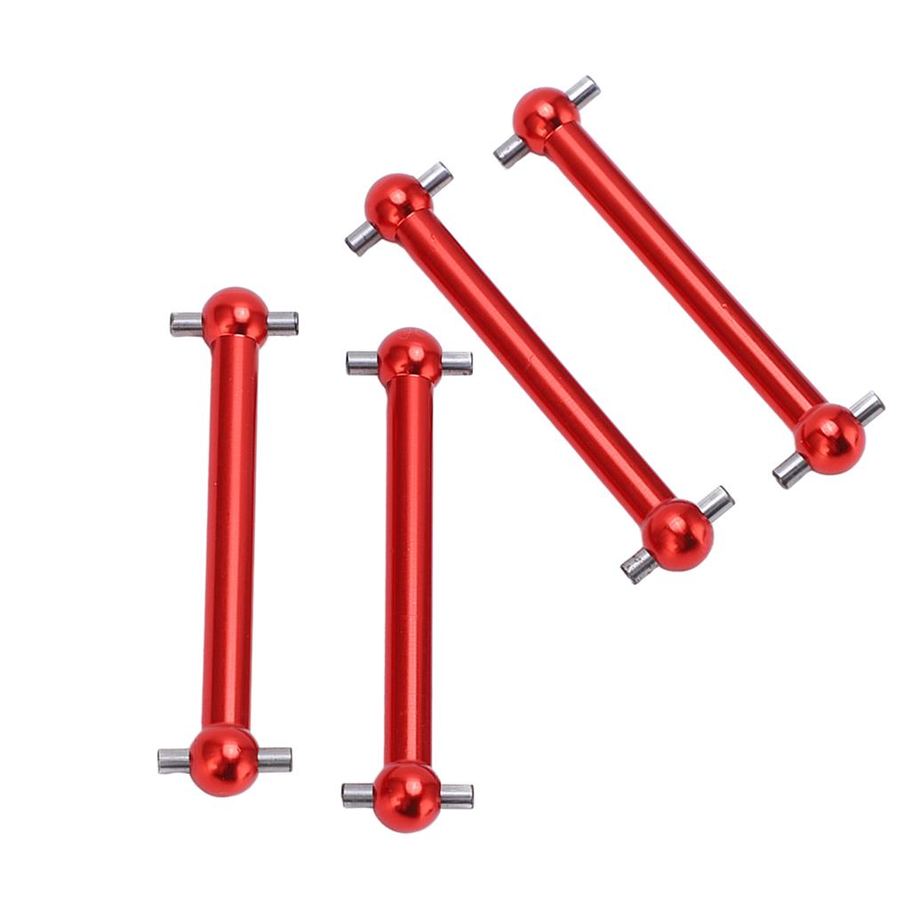 4pcs RC Metal Dog Bone Drive Shaft Front and Rear   Dog Bone for    02B 1Celsius10 RC Car Upgrade Parts