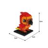 Building Blocks MOC Dumbledore's Phoenix Fox Small Particle Brick Building Block Toys