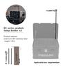 Camping Box Light Stand Camping Lantern Stand Aluminum Alloy Desktop Lamp Bracket Portable Lamp Pole for Outdoor Picnic