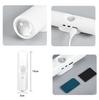 Magnetic Motion Sensor Night Light Rechargeable Smart RGB Gradient Wall Lamp for Bedroom Bathroom Closet Garden