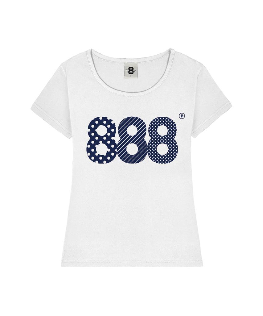 PRIMATE Aspect Number.888 Women'S U-Neck Slim Fit Short Sleeve T-Shirt 6 Colors