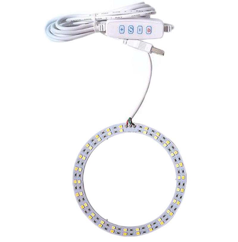 Usb napájecí kabel Multifunkční spínačový ovladač Usb plynulé stmívání 10rychlostní spínací řada Třítónové světlo
