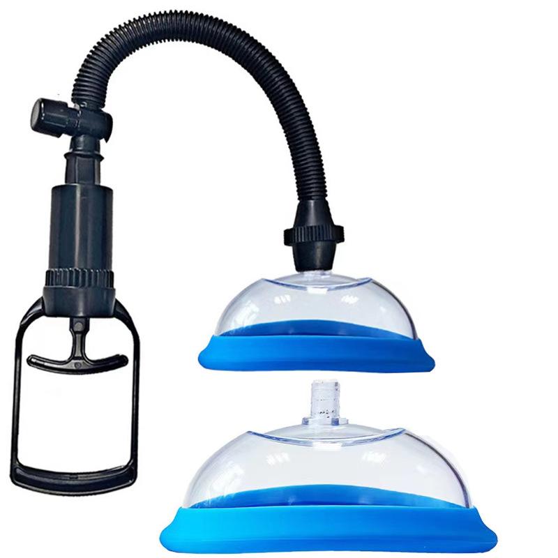 Bomba Vaginal Manual Masajeador de Senos Femeninos Bomba para Coño Masajeador de Succión para Senos Copa de Succión Vaginal Clitoral Juguetes Sexuales para Mujeres Adultas