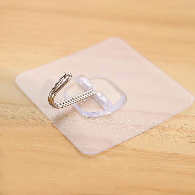 

7CM Clear Traceless Adhesive Hook - Strong, Nail-Free, Waterproof Wall Hook
