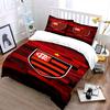 Red-striped Shield Logo. Bedding Sets Duvet Cover Sets Duvet Covers Pillowcases(1 * Duvet Cover 2 * Pillowcases, Without Duvet Insert)