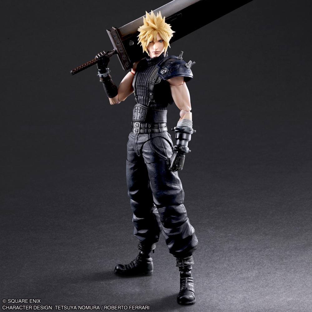 Final Fantasy Vii Final Fantasy Vii Rebirth  Play Arts Kai Cloud Strife